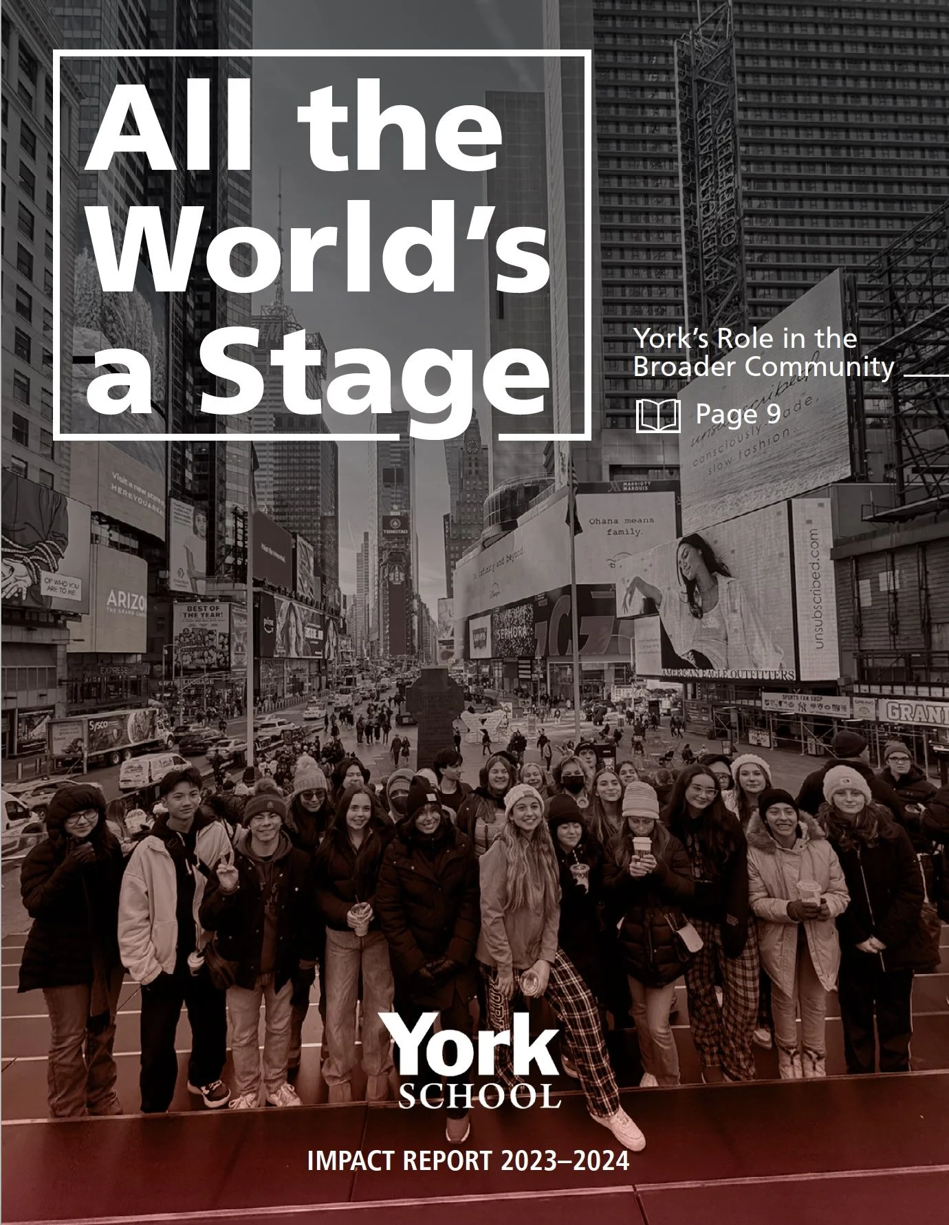 2023-2024 Impact Report cover